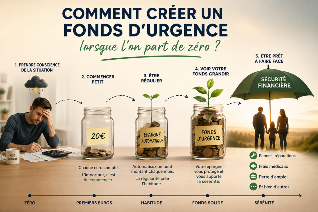 comment créer un fond d'urgence